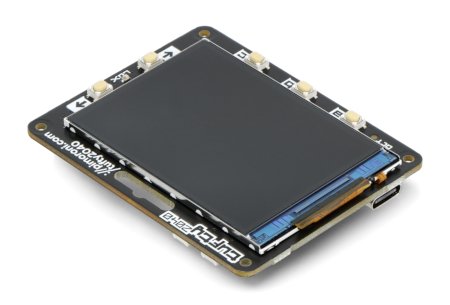 Tufts 2040 - Raspberry Pi RP2040-Platine und 2,4-Zoll-TFT-LCD-Display - PiMoroni PIM624.