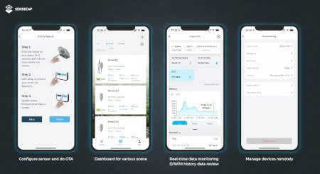 Mobile SenseCAP Mate-App