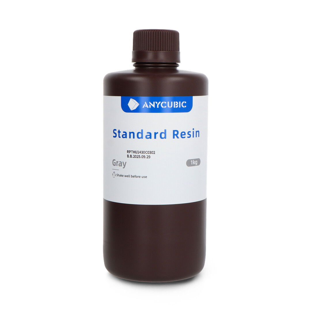 Żywica do drukarki 3D - Anycubic 3D Printing UV Sensitive Resin Basic 1 l - Grey