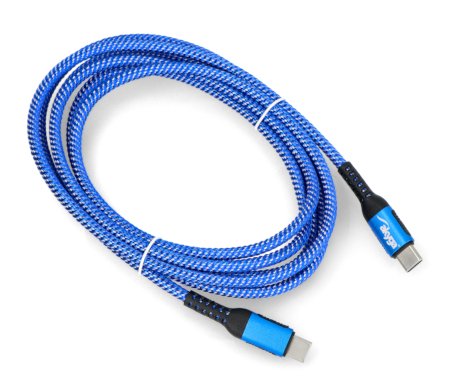 Akyga USB Typ C Kabel - USB Typ C blau