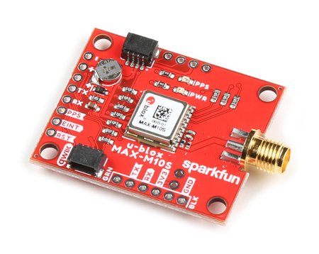 SparkFun GNSS Empfänger Breakout – GNSS MAX-M10S Empfänger mit Qwiic Anschluss.