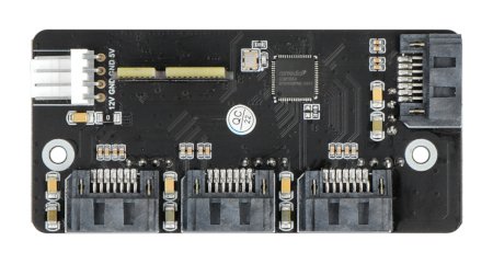 4-Kanal-PCIe - SATA 3.0-Expander, hergestellt von Waveshare.