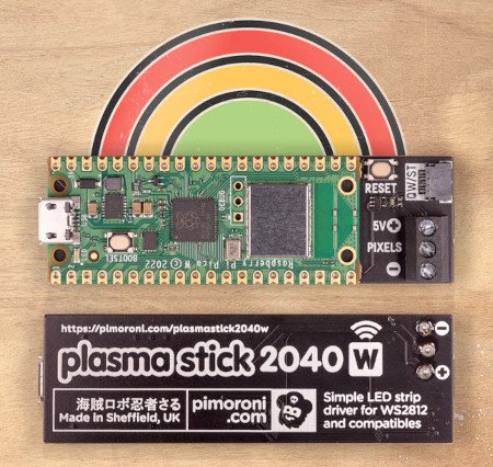 Mit dem Plasma Stick 2040 W können Sie LED-Streifen steuern.