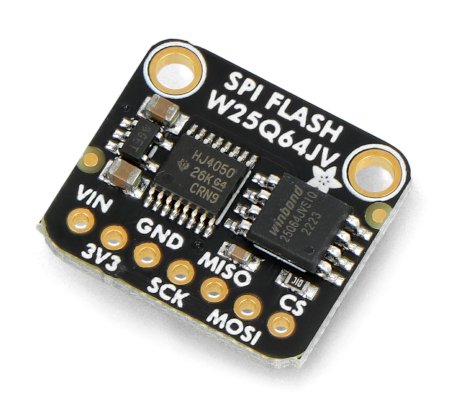 SPI FLASH Breakout - Modul mit Flash-Speicher W25Q64 - 64 MB / 8 MB - Adafruit 5636.