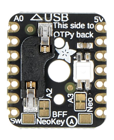 NeoKey BFF for Mechanical Key Add-On – ein Modul mit einem Steckplatz für einen mechanischen Schalter