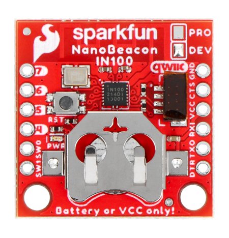 NanoBeacon Lite Board - IN100 - SparkFun WRL-21293.