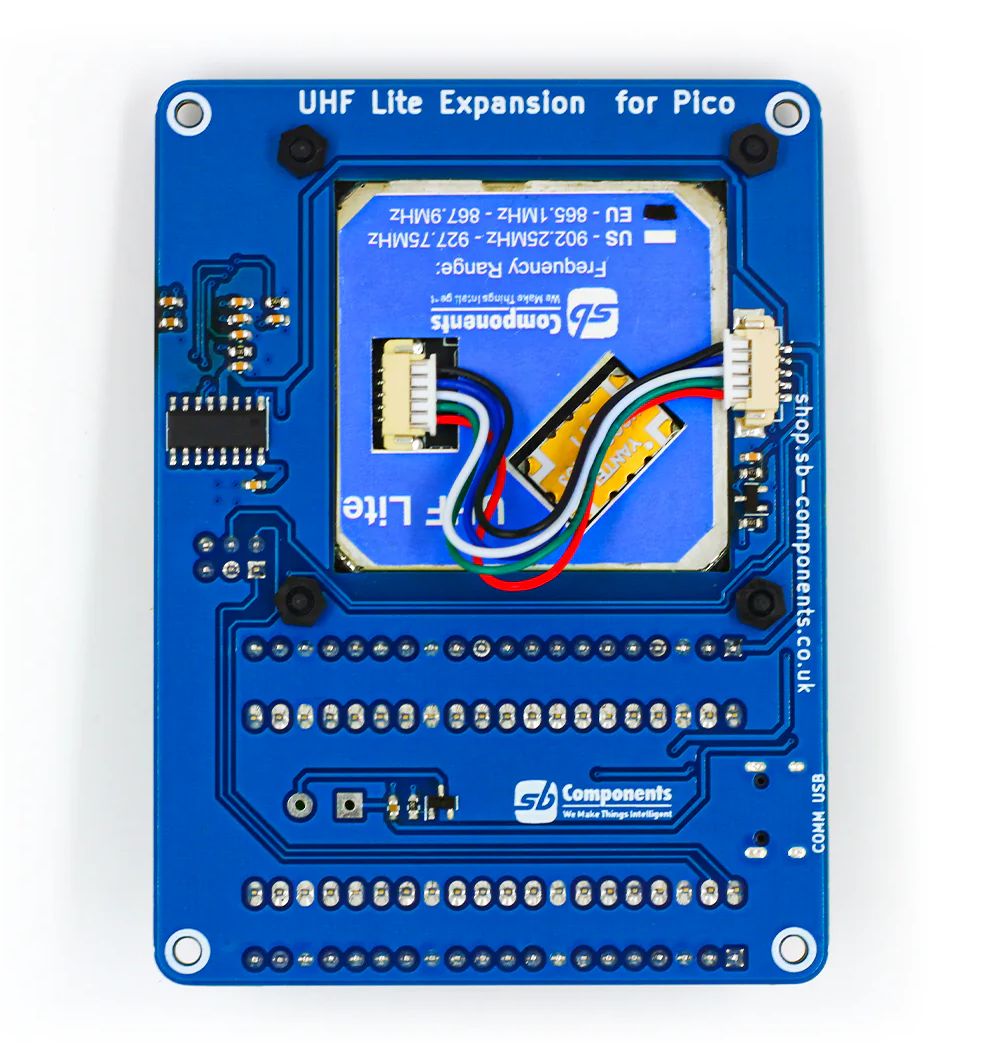 UHF Lite Expansion - płytka rozszerzeń z modułem RFID do Raspberry Pi Pico - SB Components 26494