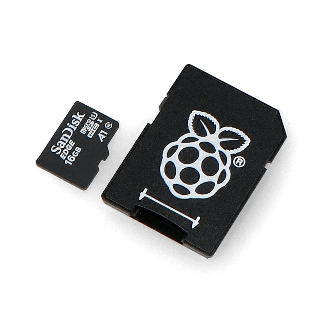 Karta pamięci microSD 16 GB NOOBs