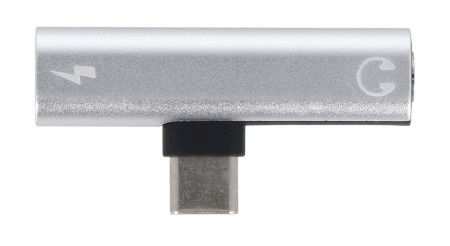 Adapter USB C - gniazdo jack 3,5 mm / USB typu C - Akyga AK-AD-71