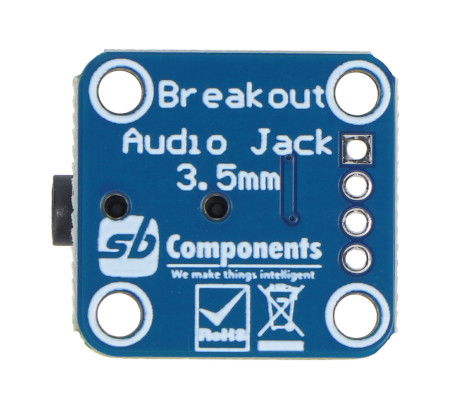 Moduł z gniazdem TRRS 3,5mm Jack - SB Components 27637