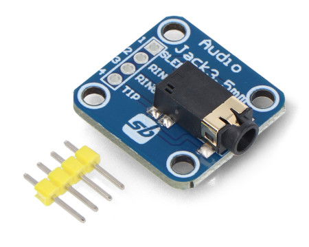 Moduł z gniazdem TRRS 3,5mm Jack - SB Components 27637