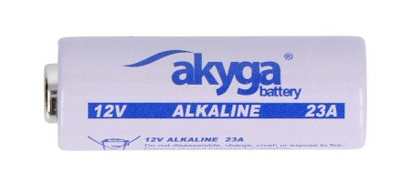 Bateria alkaliczna Zn-MnO2 - 12 V / 48 mAh - 23A - Akyga AKY1841