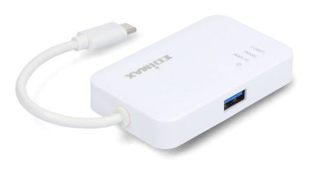 Adapter USB C - Gigabit Ethernet + 3x USB 3.0 - Edimax EU-4308