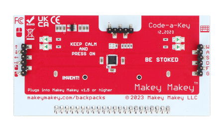 Makey Makey - Code-a-Key Backpack - adapter do BBC micro:bit