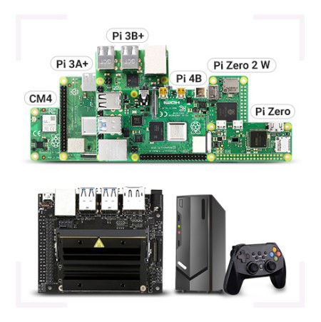 Ekran dotykowy (H) pojemnościowy LCD IPS 13,3'' 1920 x 1080 px HDMI + USB z obudową do Raspberry Pi - Waveshare 16643