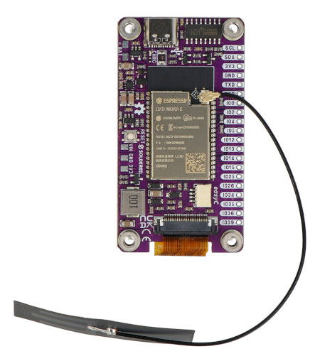 Inkplate 2 - wyświetlacz e-paper 2,13'' 212 x 104 px - ESP32 - do Arduino - Soldered 333166