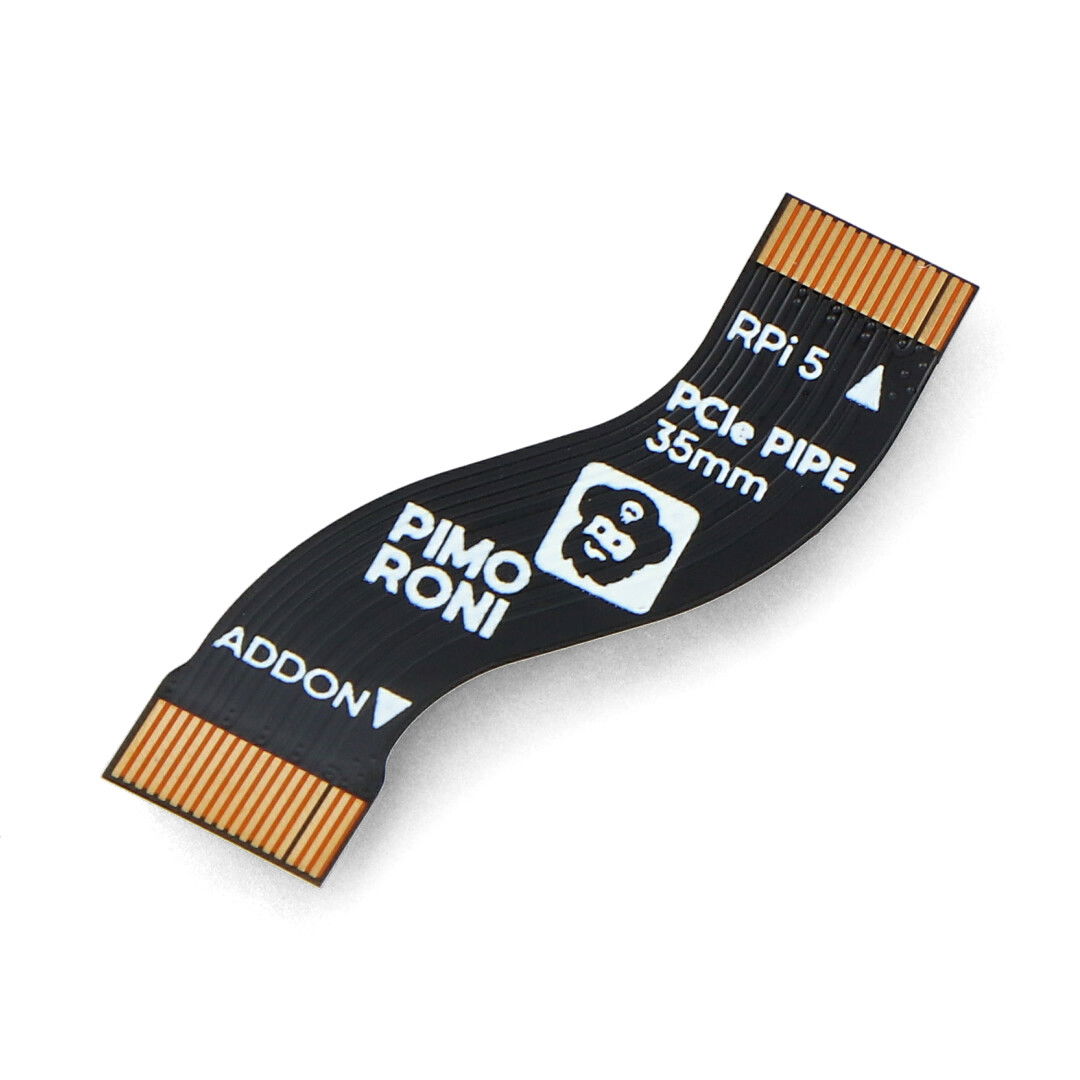 Przewód elastyczny PCIe Pipe 35 mm do NVMe Base i Raspberry Pi - Pimoroni PIM703