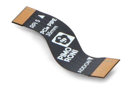 Przewód elastyczny PCIe Pipe 35 mm do NVMe Base i Raspberry Pi - Pimoroni PIM703