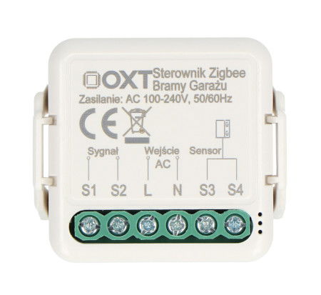 Tuya - sterownik bram z czujnikiem magnetycznym - ZigBee - aplikacja Android / iOS - OXT T250G