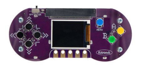 Konsola ARCADE dla BBC micro:bit i MakeCode Arcade - programowalny gamepad - Kitronik 56116