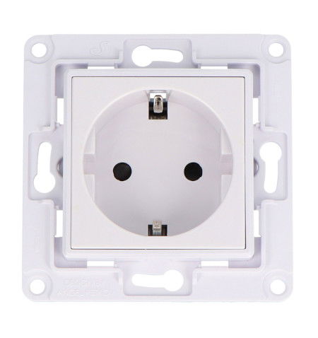 Shelly Wall Socket - gniazdko ścienne do inteligentnych przekaźników - białe