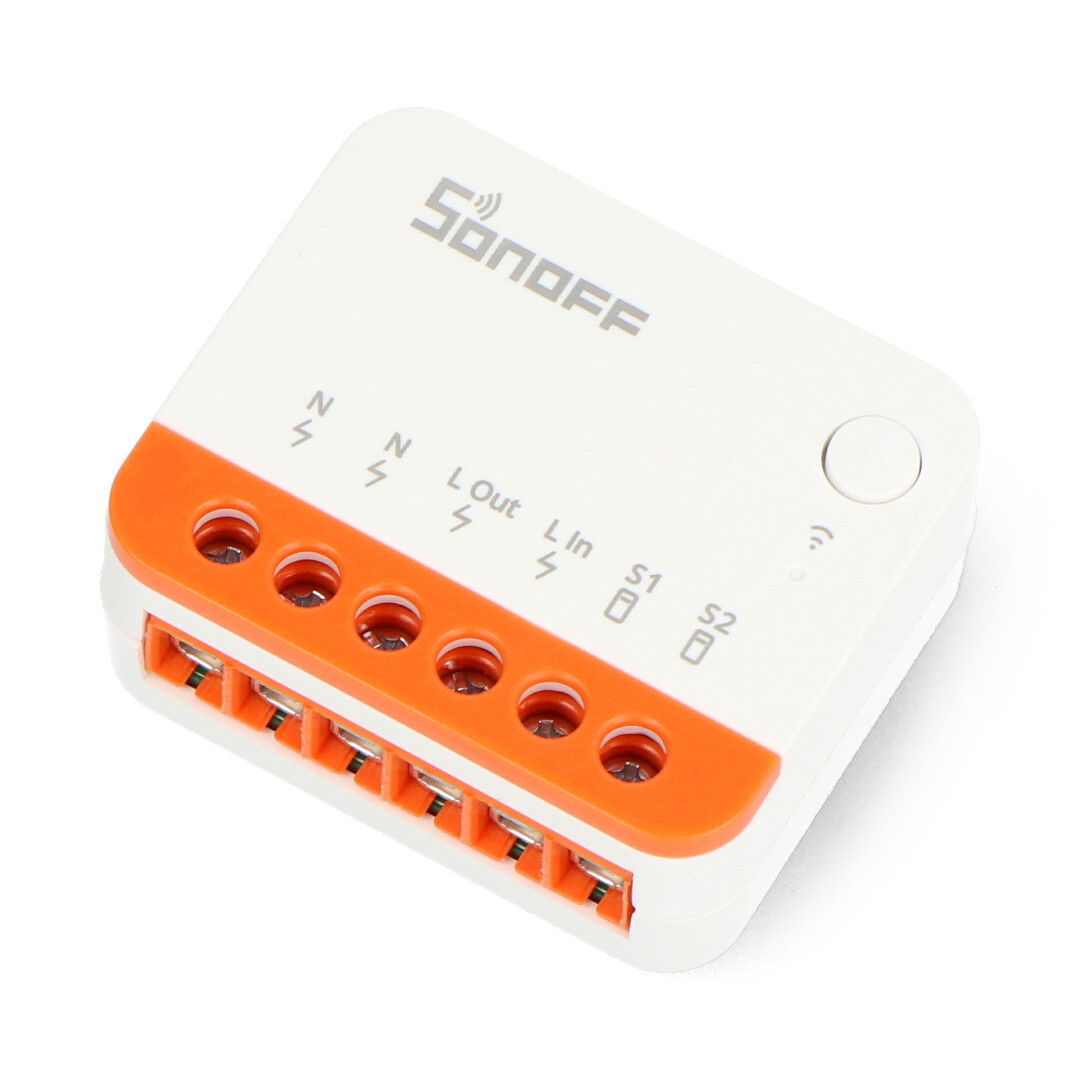 Sonoff Mini R4 - inteligentny dopuszkowy przekaźnik 240 V WiFi - aplikacja Android / iOS