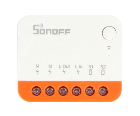 Sonoff Mini R4 - inteligentny dopuszkowy przekaźnik 240 V WiFi - aplikacja Android / iOS