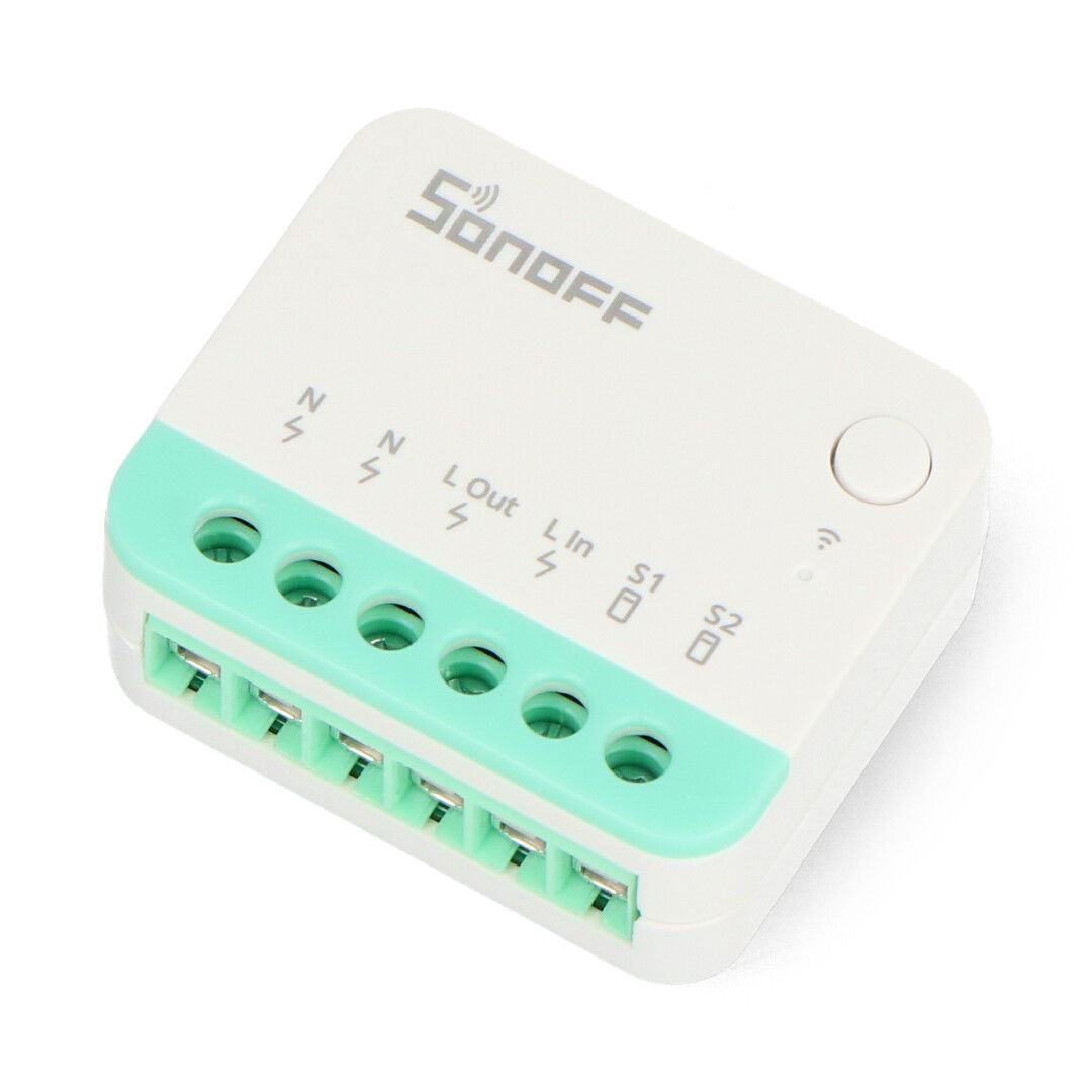 Sonoff Mini R4M - inteligentny dopuszkowy przekaźnik 240 V WiFi - Matter - aplikacja Android / iOS