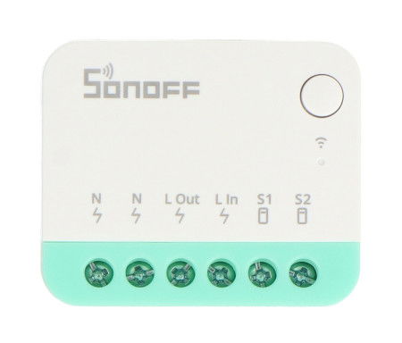 Sonoff Mini R4M - inteligentny dopuszkowy przekaźnik 240 V WiFi - Matter - aplikacja Android / iOS