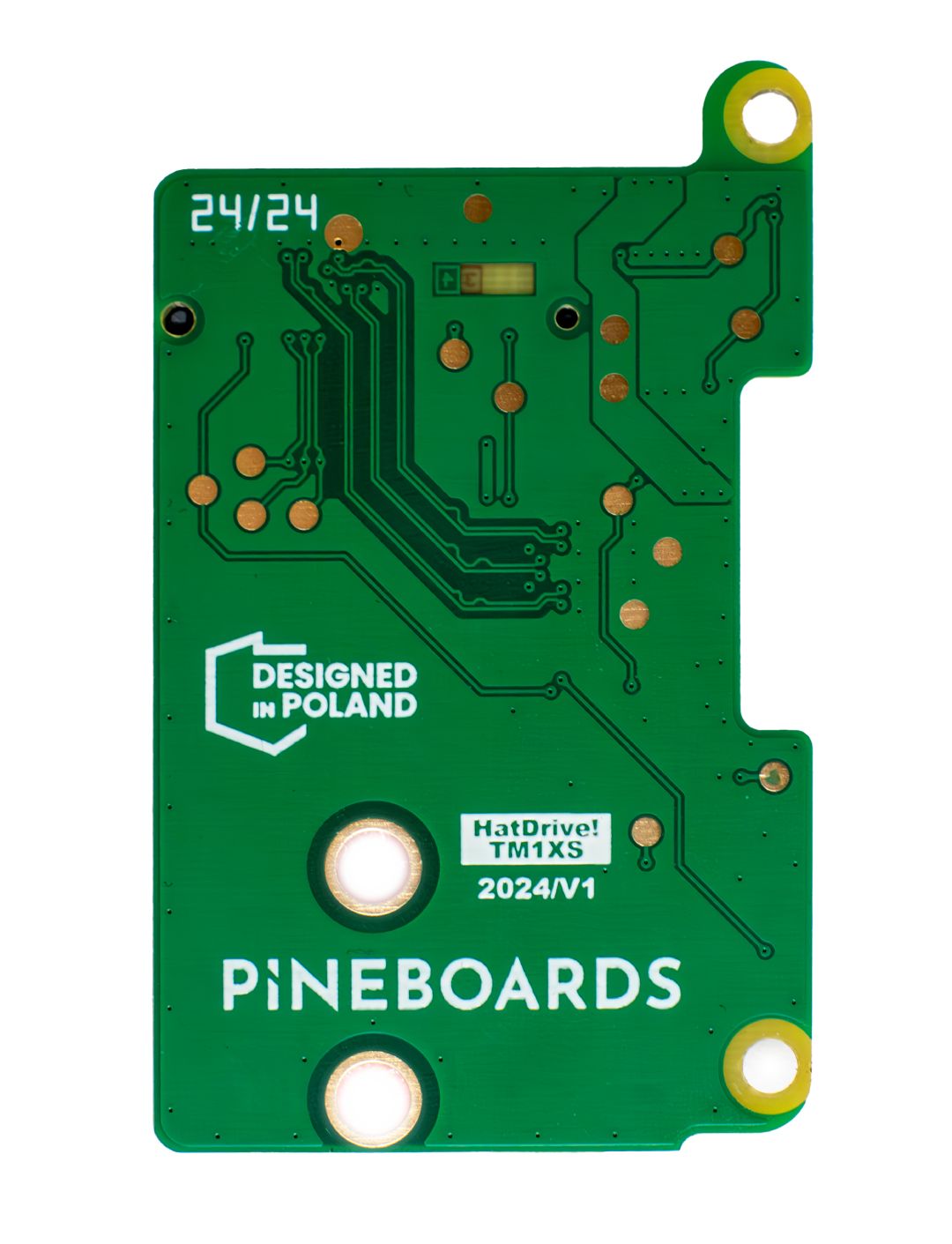 Pineboards HatDrive! Nano - adapter NVMe 2230, 2242 do Raspberry Pi 5