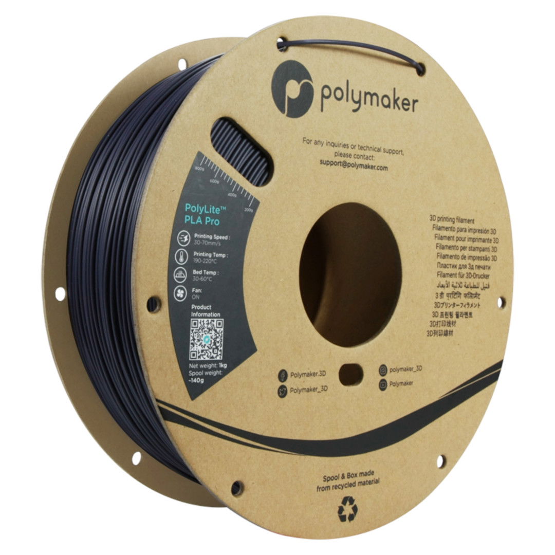 Filament Polymaker PolyLite PLA Pro 1,75 mm 1 kg - Dark Purple