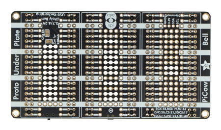 Proto Tripler PiCowbell - płytka prototypowa do Raspberry Pi Pico / PicoW - STEMMA QT / Qwiic - Adafruit 5967