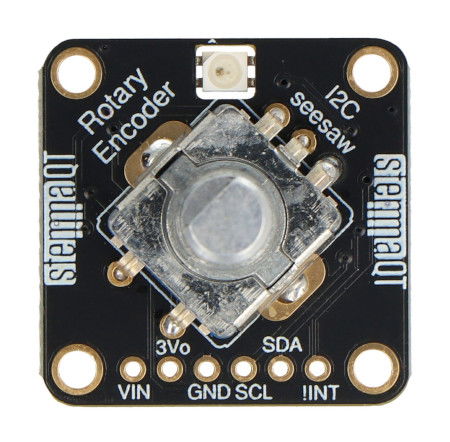 Moduł z enkoderem obrotowym - I2C - STEMMA QT / Qwiic - Adafruit 5880