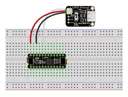 UPDI Friend - programator USB do ATtiny - CH340E - Adafruit 5879