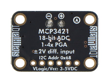 MCP3421 - przetwornik ADC 18-bitowy 1-kanałowy I2C - STEMMA QT / Qwiic - Adafruit 5870