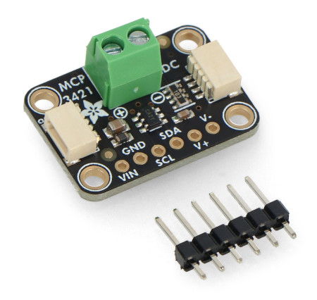 MCP3421 - przetwornik ADC 18-bitowy 1-kanałowy I2C - STEMMA QT / Qwiic - Adafruit 5870