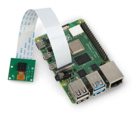 Kamera szerokokątna OV5647 5Mpx - rybie oko 62 FOV do Raspberry Pi 3B, 3B+, 4B - Seeedstudio 114110127