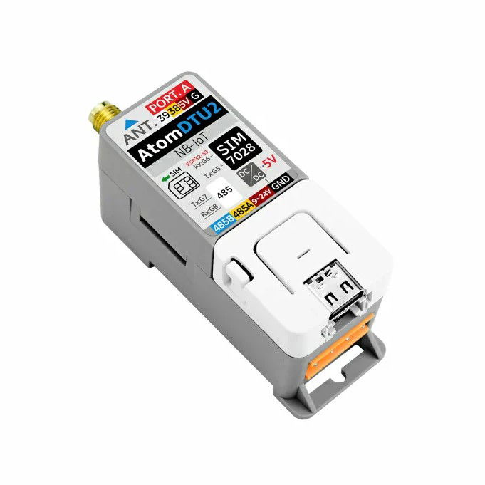 Atom DTU NB-IoT2 - moduł komunikacyjny Cat-NB z anteną - SIM7028 - do modułów deweloperskich M5Atom - M5Stack K059-B