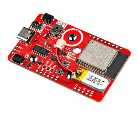 MyoWare 2.0 Wireless Shield - moduł rozszerzeń do czujnika MyoWare 2.0 Muscle Sensor - ESP32-WROOM - SparkFun DEV-23387