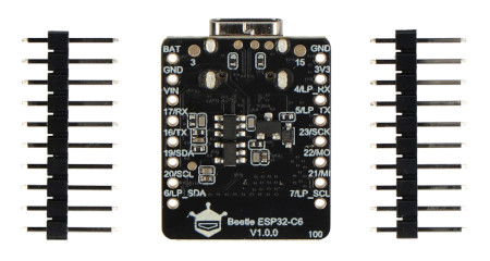 Beetle ESP32-C6 - miniaturowa płytka rozwojowa IoT - WiFi / Bluetooth / Thread / ZigBee / Matter - DFRobot DFR1117