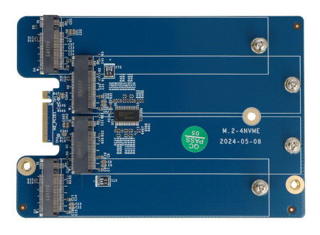 Płytka rozszerzeń 4x M.2 NVMe PCIe Gen 3 x1- do Odroid H4