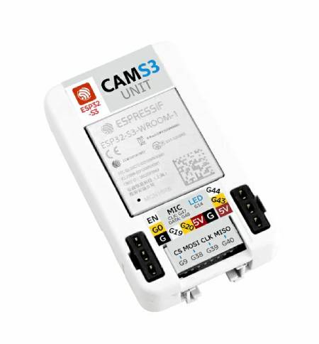 CamS3 - kamera 5 MPx - ESP32-S3 - WiFi - moduł rozszerzeń Unit - M5Stack U174-B