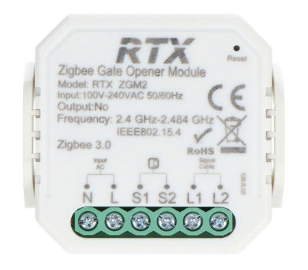 Tuya - sterownik bram z czujnikiem magnetycznym - ZigBee - aplikacja Android / iOS - RTX ZGM2