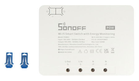 Sonoff POWR3 - inteligentny przełącznik z funkcją pomiaru prądu WiFi - aplikacja Android / iOS 