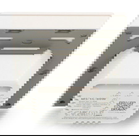 Sonoff M5-1C-80W - inteligentny włącznik ścienny WiFi / Matter - 1-kanałowy - biały