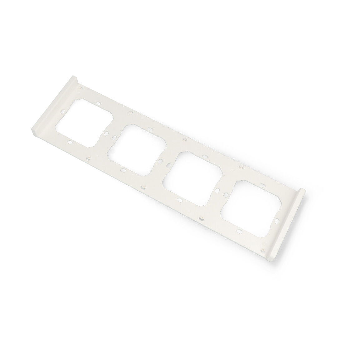 Sonoff M5-4C-80-FW - ramka do włącznika ściennego M5-80 - poczwórna - biała