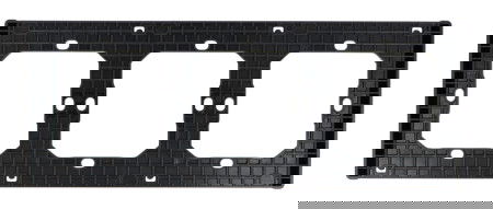 Sonoff M5-3C-80-F - ramka do włącznika ściennego M5-80 - potrójna - czarna