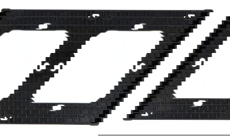 Sonoff M5-2C-80-F - ramka do włącznika ściennego M5-80 - podwójna - czarna