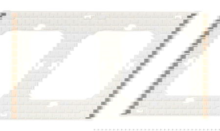 Sonoff M5-2C-80-FW - ramka do włącznika ściennego M5-80 - podwójna - biała