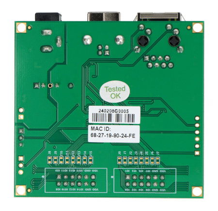 Numato Lab - 16-kanałowy moduł Ethernet GPIO z wejściami analogowymi - złącza na górze - NLETHGC016-HA